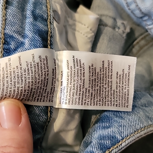 AWESOME LOW WAIST DISTRESSED SKINNY JEANS - Picture 8 of 11